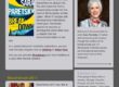 Exempel på ett nyhetsbrev från författaren Sara Paretsky med text och bilder.
